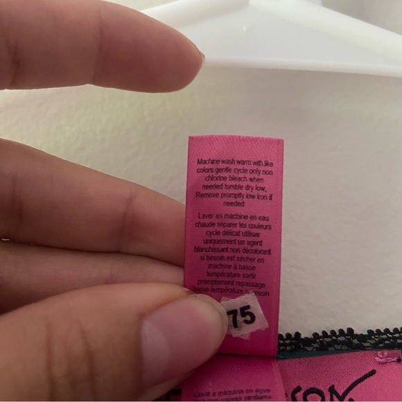 Betsey Johnson Intimates XS Luxury Floral Dark Green Kimono Robe Pockets - Picture 10 of 12